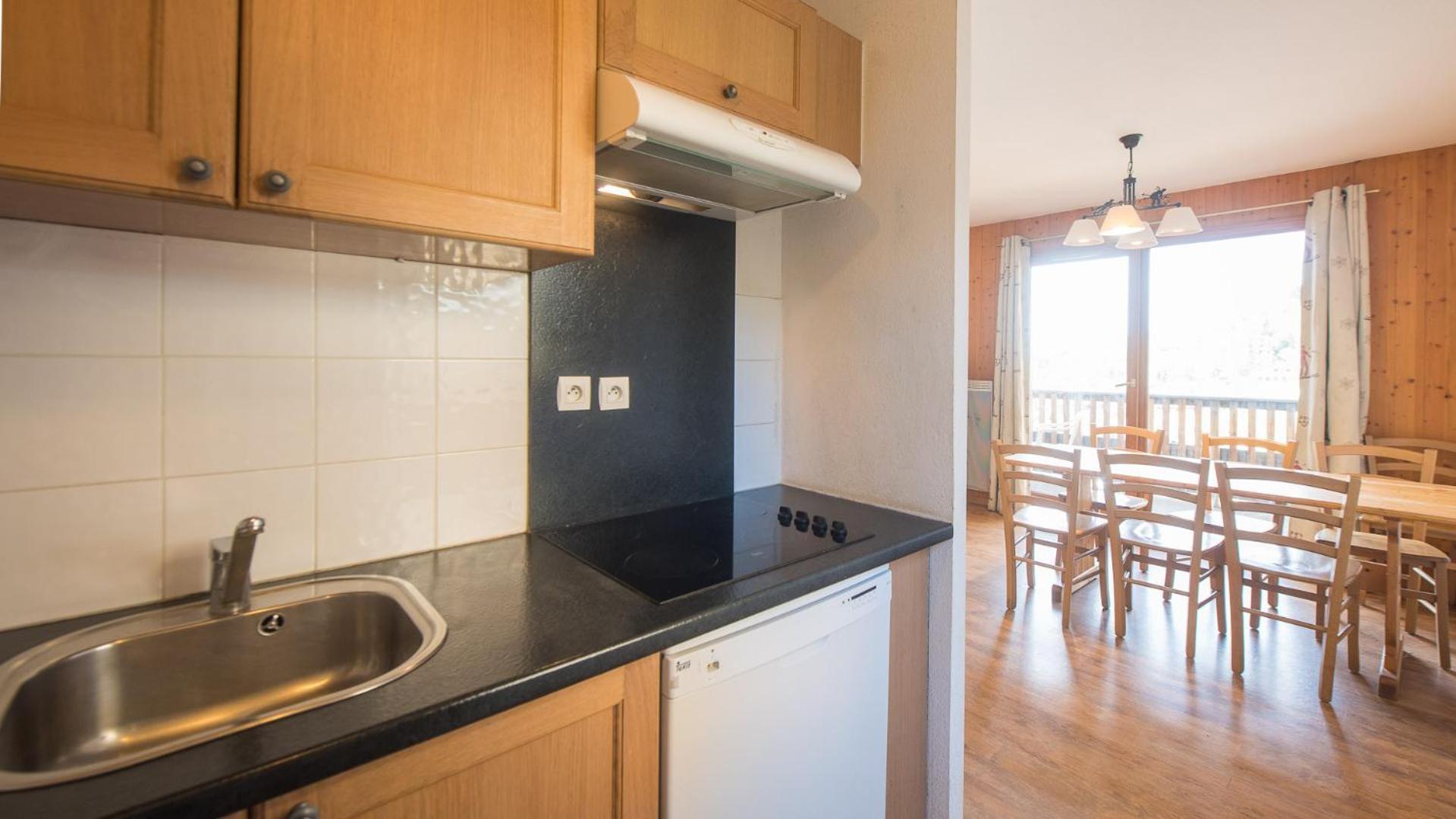 A012- Appartement 3 Pieces Cabine 8 Personnes- Orcières Exteriér fotografie
